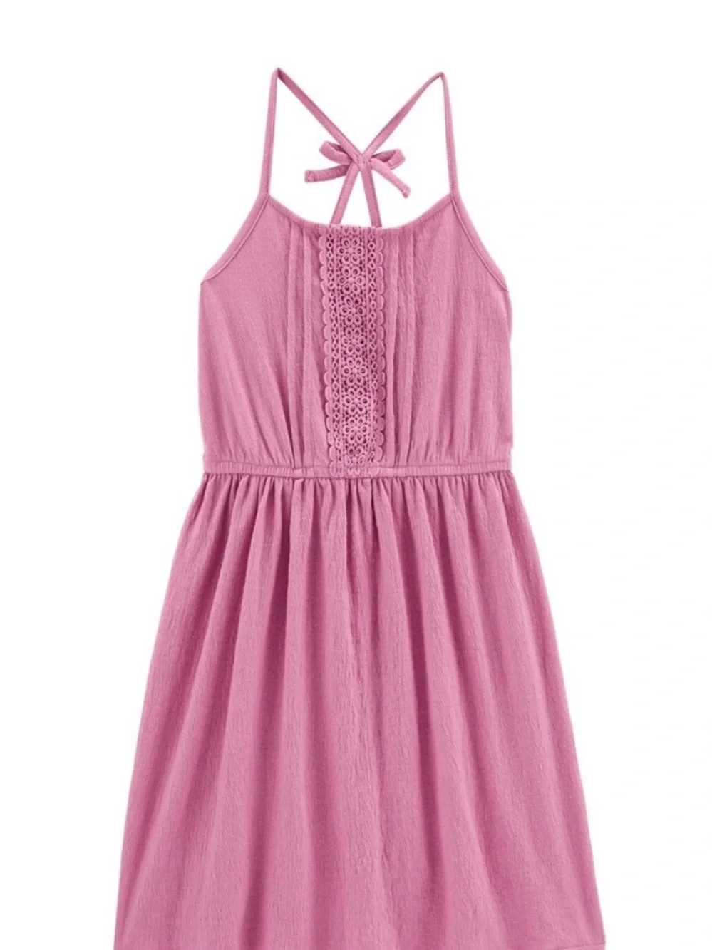 OshKosh B'gosh Pink Halter-Style Casual Dress